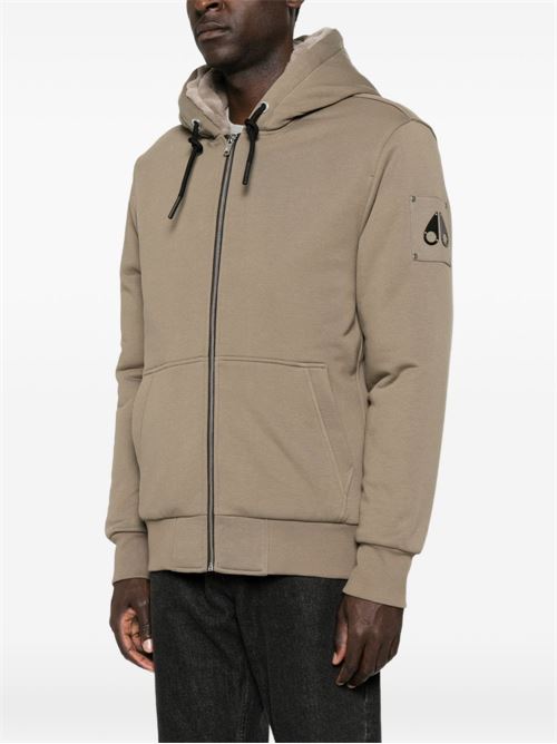 Felpa con cappuccio Moose Knuckles Classic Bunny da uomo con interno effetto pelliccia MOOSE KNUCKLES | M32MS6002019